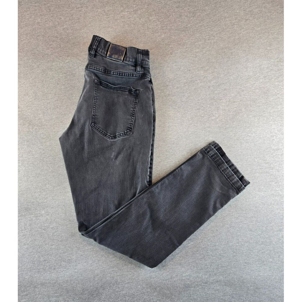Mugsy Jeans Mens Squid Inks Black Stretch Denim Classic Straight 28x30‎ Comfort